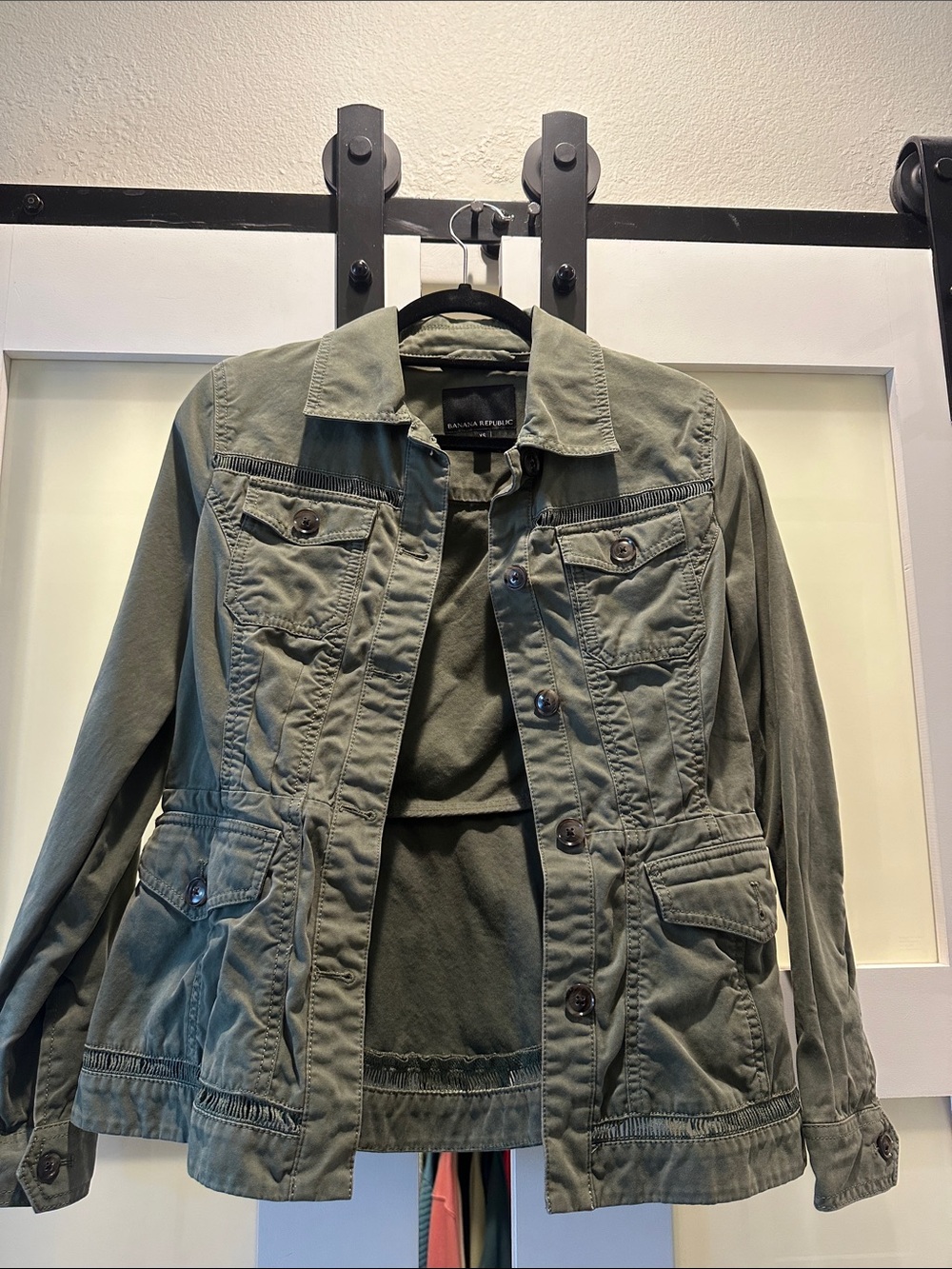 Banana Republic Olive Green Field Jacket